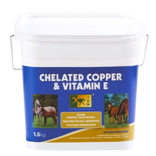 TRM Chelated Copper & Vitamin E pour chevaux  1,5kg