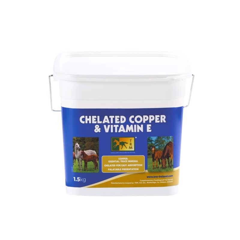 TRM Chelated Copper & Vitamin E pour chevaux  1,5kg