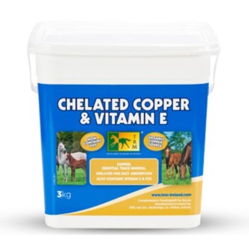 TRM Chelated Copper & Vitamin E pour chevaux  3kg