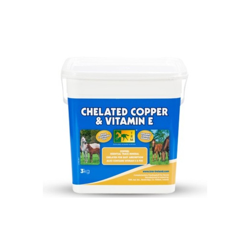 TRM Chelated Copper & Vitamin E pour chevaux  3kg