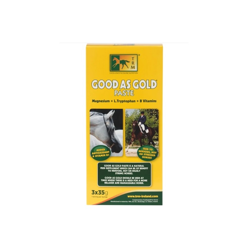 TRM Good as Gold Paste pour chevaux 3x35g