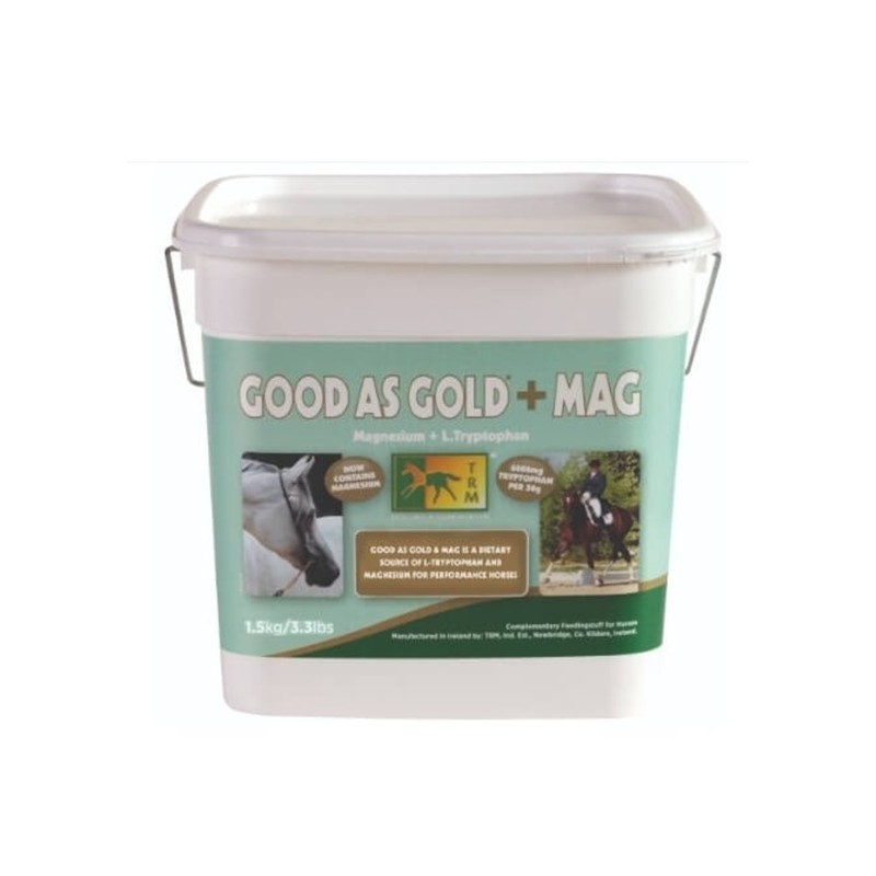 TRM Good as Gold + Mag pour chevaux 1,5kg