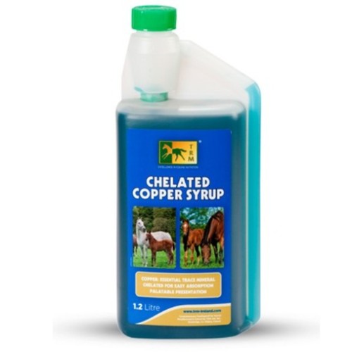 TRM Chelated Copper Syrup pour chevaux 1,2 litre