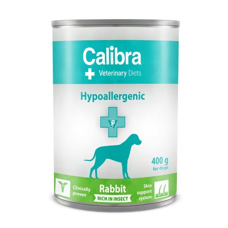 Calibra Canine Veterinary Diet Hypoallergenic pour chien, insecte et lapin