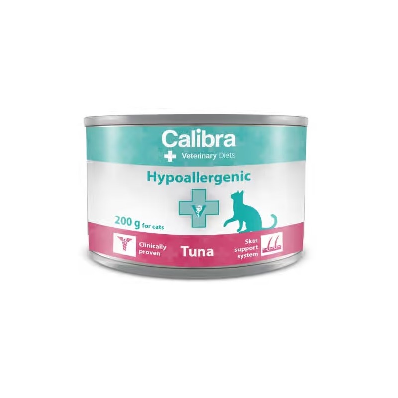 Calibra Feline Veterinary Diet Hypoallergenic pour chat, au thon