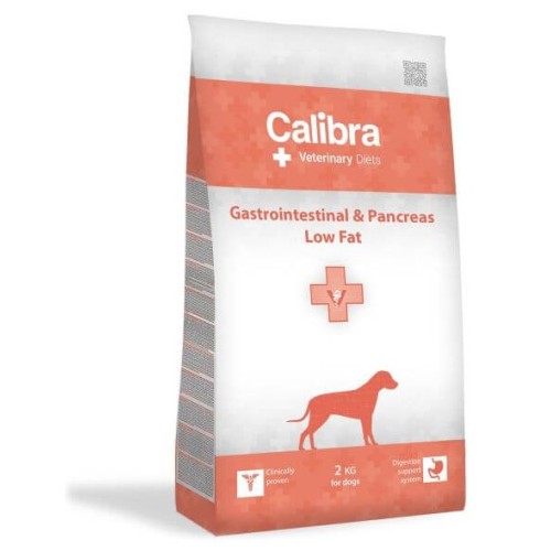 Gastrointestinal + Pancreas Low Fat pour chien 2 kg