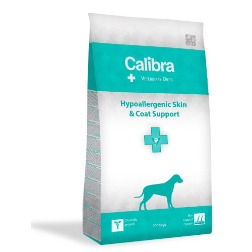Calibra Canine Veterinary Diet Hypoallergenic Skin & Coat pour chien, au saumon hydrolysé 2kg