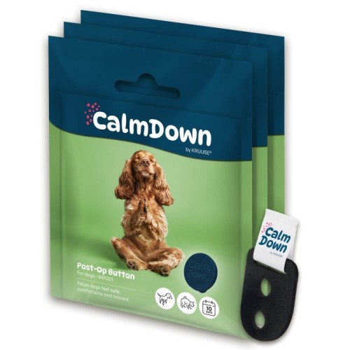 Kruuse Calm Down 3 boutons et 1 support chien